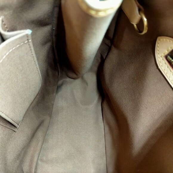 Louis Vuitton LV Tote Bag Batignolles Vertical Brown Monogram 690-052725 - Picture 10 of 13